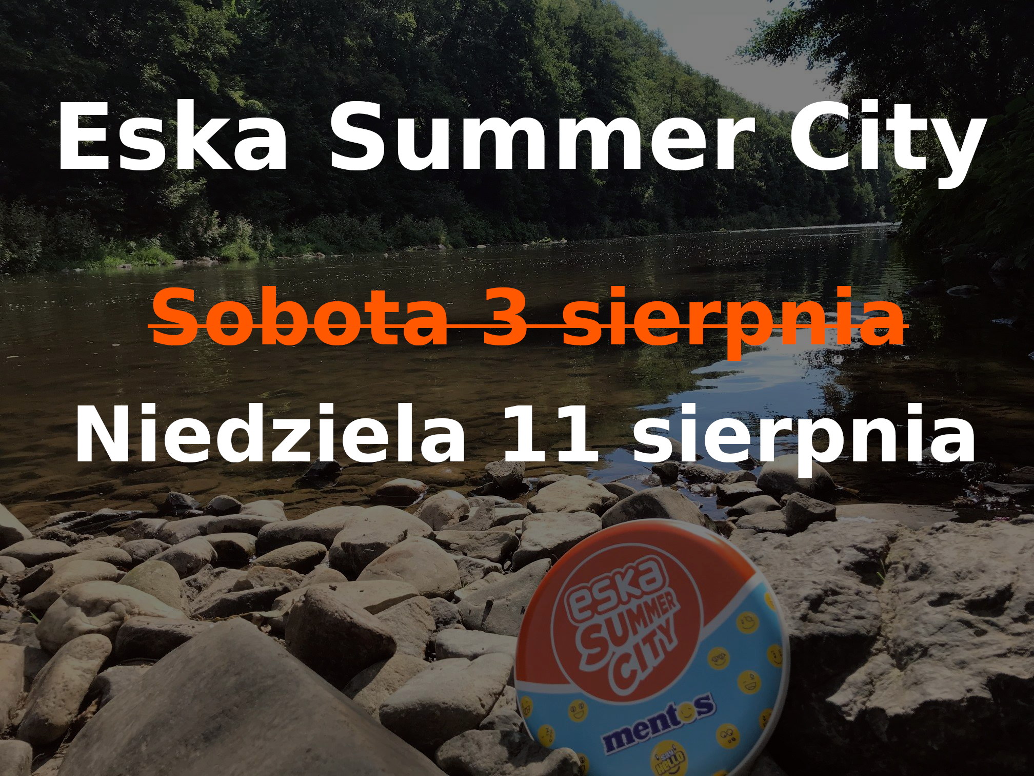 Zmiana terminu Eska Summer City